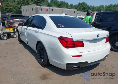 2015 BMW 740Li xDrive from USA, damaged, VIN WBAYF4C57FD873940